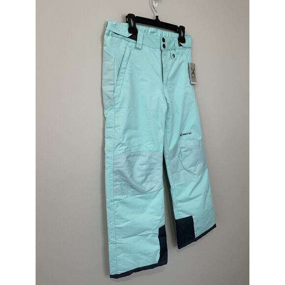 NEW Arctix Kids Snow Pants Size M 10/12 Insulated Winter Ski Island Azure - Picture 3 of 7